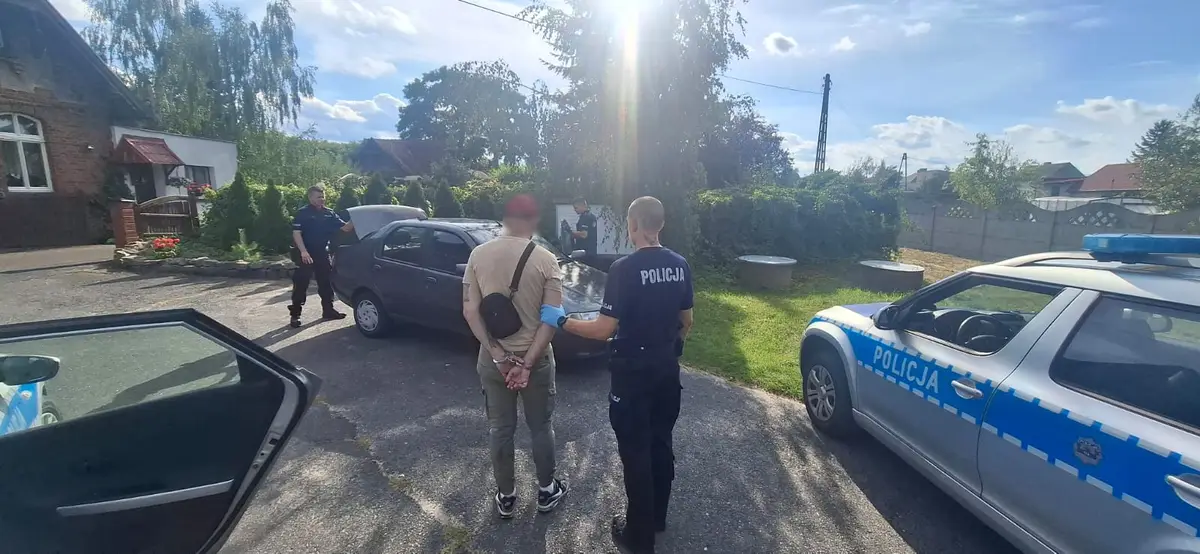 Policjant w Kopanicy ujął sprawców kradzieży