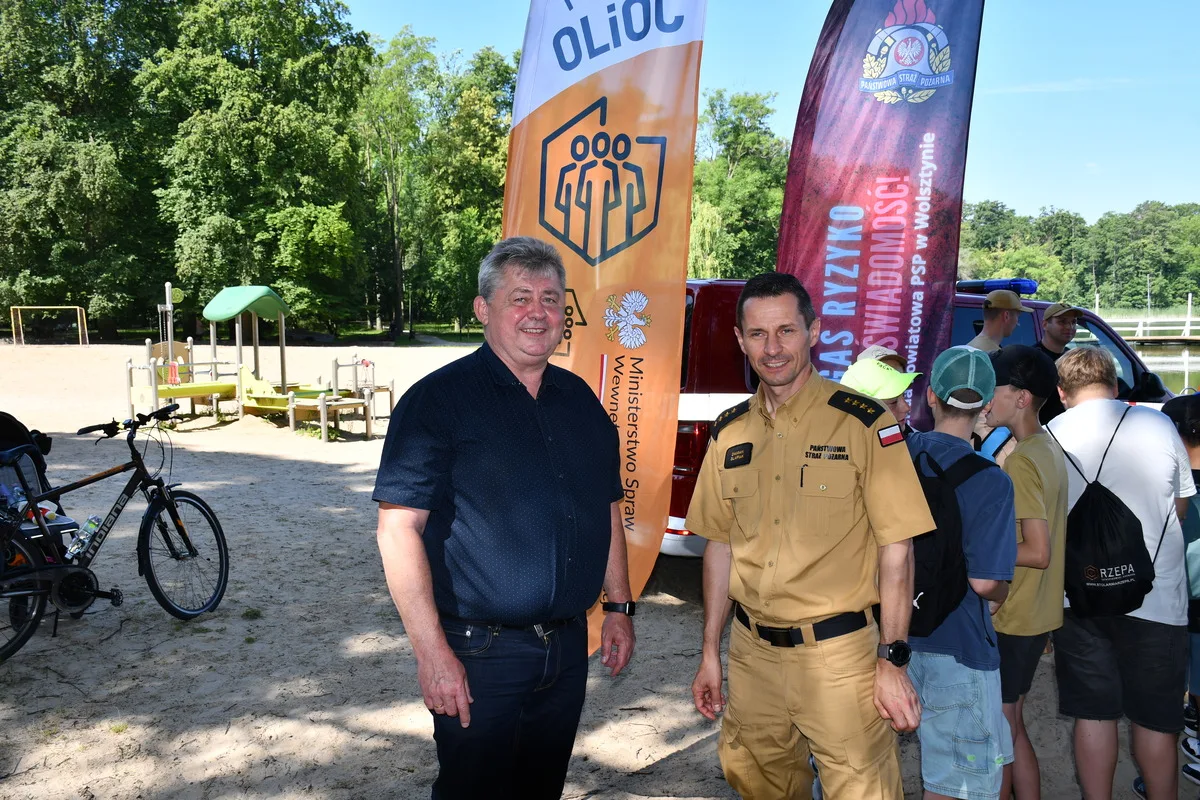 Bezpieczne Wakacje - akcja dla dzieci w Wolsztynie